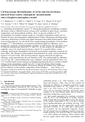 Cover page: Carbon isotope discrimination of arctic and boreal biomes inferred from remote atmospheric measurements and a biosphere-atmosphere model