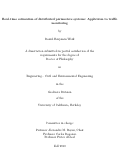 Cover page: Real-time estimation of distributed parameters systems: Applicaton to traffic monitoring