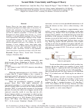 Cover page: Second Order Uncertainty and Prospect Theory