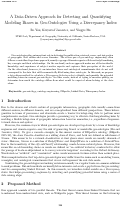 Cover page: A Data-Driven Approach for Detecting and Quantifying Modeling Biases in Geo- Ontologies by Using a Discrepancy Index