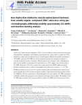 Cover page: Non-destructive method to classify walnut kernel freshness from volatile organic compound (VOC) emissions using gas chromatography-differential mobility spectrometry (GC-DMS) and machine learning analysis.