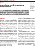 Cover page: A revised position for the primary strand of the Pleistocene-Holocene San Andreas fault in southern California