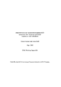 Cover page: PERCEPTIONS OF WORK REORGANIZATION: Interviews with Business and Labor Leaders in Four Industries