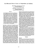 Cover page: The Differential Effects of Causes on Categorization and Similarity