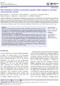 Cover page: DNA methylation profiles in pneumonia patients reflect changes in cell types and pneumonia severity