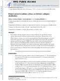 Cover page: Breast cancer in Latinas: a focus on intrinsic subtypes distribution