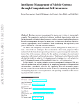 Cover page: Intelligent Management of Mobile Systems through Computational Self-Awareness
