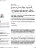 Cover page: Effects of the levonorgestrel-containing intrauterine device, copper intrauterine device, and levonorgestrel-containing oral contraceptive on susceptibility of immune cells from cervix, endometrium and blood to HIV-1 fusion measured ex vivo