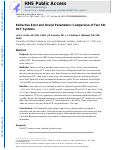 Cover page: Refractive Error and Ocular Parameters