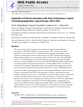 Cover page: Integration of Electrochemistry with Ultra-Performance Liquid Chromatography/Mass Spectrometry