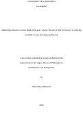 Cover page: Addressing domestic violence deaths from gun violence: the role of state level policy in reducing mortality in mass shootings and beyond