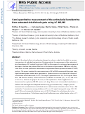 Cover page: Semi-quantitative measurement of the antimalarial lumefantrine from untreated dried blood spots using LC–MS/MS