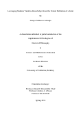 Cover page: Leveraging Students' Intuitive Knowledge About the Formal Definition of a Limit