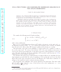 Cover page: Null structures and degenerate dispersion relations in two space dimensions