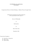 Cover page: Computational Study of Cellular Budding at Different Physical Length Scales