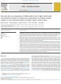 Cover page: How does the sex composition of children affect men's higher ideal family size preference relative to women and contraceptive use patterns among couples? A cross-sectional analysis of dyadic couple's data in India