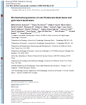 Cover page: Environmental genomics of Late Pleistocene black bears and giant short-faced bears