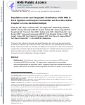 Cover page: Population levels and geographical distribution of HIV RNA in rural Ugandan and Kenyan communities, including serodiscordant couples: a cross-sectional analysis