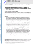 Cover page: Nicotine-induced neuroplasticity counteracts the effect of schizophrenia-linked neuregulin 1 signaling on NMDAR function in the rat hippocampus