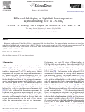 Cover page: Effects of Cd-doping on high-field low-temperature superconducting state in CeCoIn5