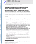 Cover page: Disparities in telehealth access, not willingness to use services, likely explain rural telehealth disparities