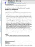 Cover page: Baculovirus Actin-Based Motility Drives Nuclear Envelope Disruption and Nuclear Egress