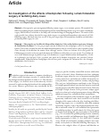 Cover page: An investigation of the effects of ketoprofen following rumen fistulation surgery in lactating dairy cows.