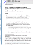 Cover page: Dynamic incorporation of multiple in silico functional annotations empowers rare variant association analysis of large whole-genome sequencing studies at scale