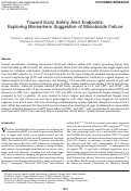 Cover page: Toward early safety alert endpoints: exploring biomarkers suggestive of microbicide failure.