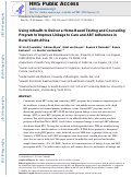 Cover page: Using mHealth to Deliver a Home-Based Testing and Counseling Program to Improve Linkage to Care and ART Adherence in Rural South Africa