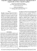 Cover page: Composition as nonlinear combination in semantic space: Exploring the effect of compositionality on Chinese compound recognition