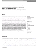 Cover page: Determinants of the use of alternatives to arsenic-contaminated shallow groundwater: an exploratory study in rural West Bengal, India