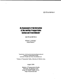 Cover page: An Assessment of the Interaction of the Land-Use Transportation System and Travel Behavior