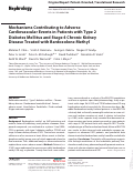 Cover page: Mechanisms Contributing to Adverse Cardiovascular Events in Patients with Type 2 Diabetes Mellitus and Stage 4 Chronic Kidney Disease Treated with Bardoxolone Methyl