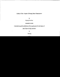 Cover page: Quality of Care: Impact of Nursing Home Characteristics