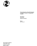 Cover page: Freeway Expansion and Land Development: An Empirical Analysis of Transportation Corridors