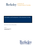 Cover page of Conception and Development of the Alameda Corridor