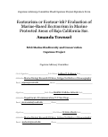 Cover page: Ecotourism or Ecotour-ish? Evaluation of Marine-Based Ecotourism in Marine Protected Areas of Baja California Sur