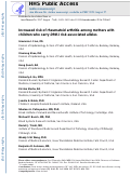 Cover page: Increased risk of rheumatoid arthritis among mothers with children who carry DRB1 risk-associated alleles