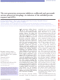 Cover page: The next generation proteasome inhibitors carfilzomib and oprozomib activate prosurvival autophagy via induction of the unfolded protein response and ATF4