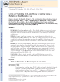 Cover page: Lot‐to‐Lot Variability in anti‐HLA Screening