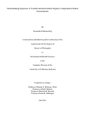 Cover page: Understanding Exposures to Volatile and Semivolatile Organic Compounds in Indoor Environments