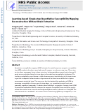 Cover page: Learning-based single-step quantitative susceptibility mapping reconstruction without brain extraction