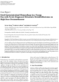 Cover page: Fatal gastrointestinal hemorrhage in a young boy with newly diagnosed metastatic medulloblastoma on high dose dexamethasone.