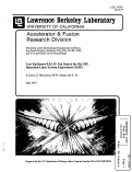 Cover page: Low Emittance 0.8A K{sup +} Ion Source for the LBL Induction Linac Sy stem Experiment (ILSE)