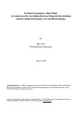 Cover page: Is Financial Openness a Bad Thing?
An Analysis on the Correlation Between Financial Liberalization
and the Output Performance of Crisis-Hit Economies