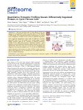 Cover page: Quantitative Proteomic Profiling Reveals Differentially Regulated Proteins in Cystic Fibrosis Cells