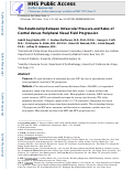 Cover page: The Relationship Between Intraocular Pressure and Rates of Central Versus Peripheral Visual Field Progression