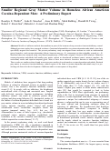 Cover page: Smaller Regional Gray Matter Volume in Homeless African American Cocaine-Dependent Men: A Preliminary Report