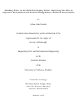 Cover page: Drinking Water in the Rural Developing World: Improving Ion Flux in Capacitive Deionization and Understanding Technical Interventions